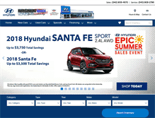 Tablet Screenshot of harrisonburghyundai.com